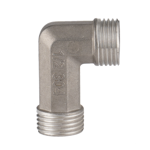 Waterdrop 3/4" Metal 90 Degree Elbow Pipe, metal pipe couplings and joints