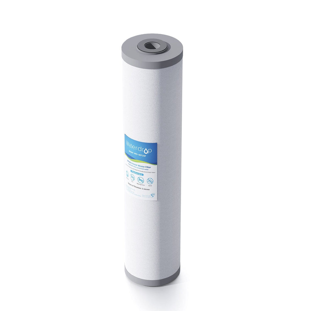 Replacement WD-WF20F for the Second Stage of WD-WHF3T-FG Whole House 3-stage Water Filter - Reduces Iron & Manganese