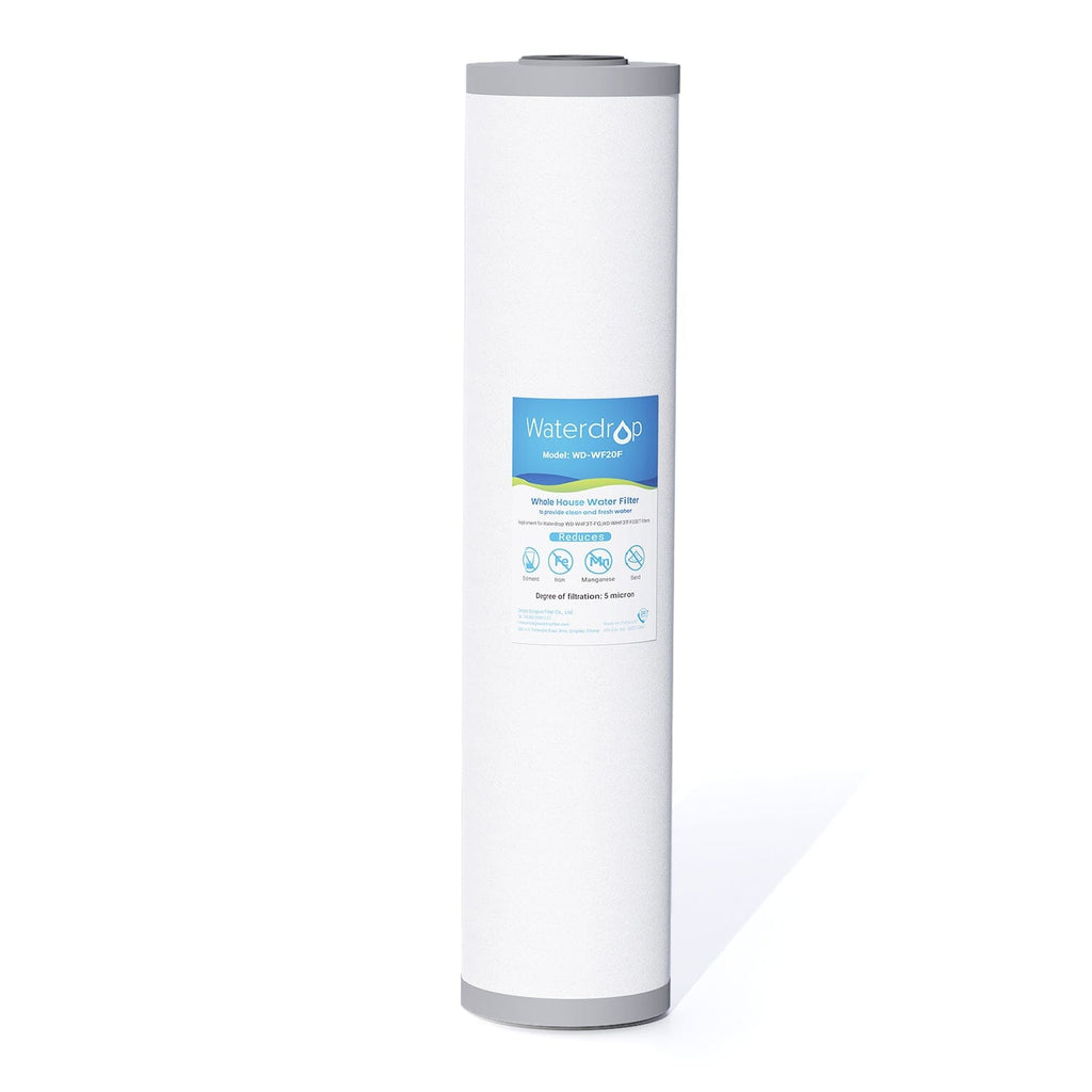 Replacement WD-WF20F for the Second Stage of WD-WHF3T-FG Whole House 3-stage Water Filter - Reduces Iron & Manganese