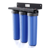 Waterdrop 3-Stage Whole House Water Filter System with Replacement Filters| Reduce Iron & Manganese
