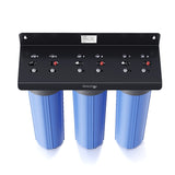 Waterdrop 3-Stage Whole House Water Filter System with Replacement Filters| Reduce Iron & Manganese