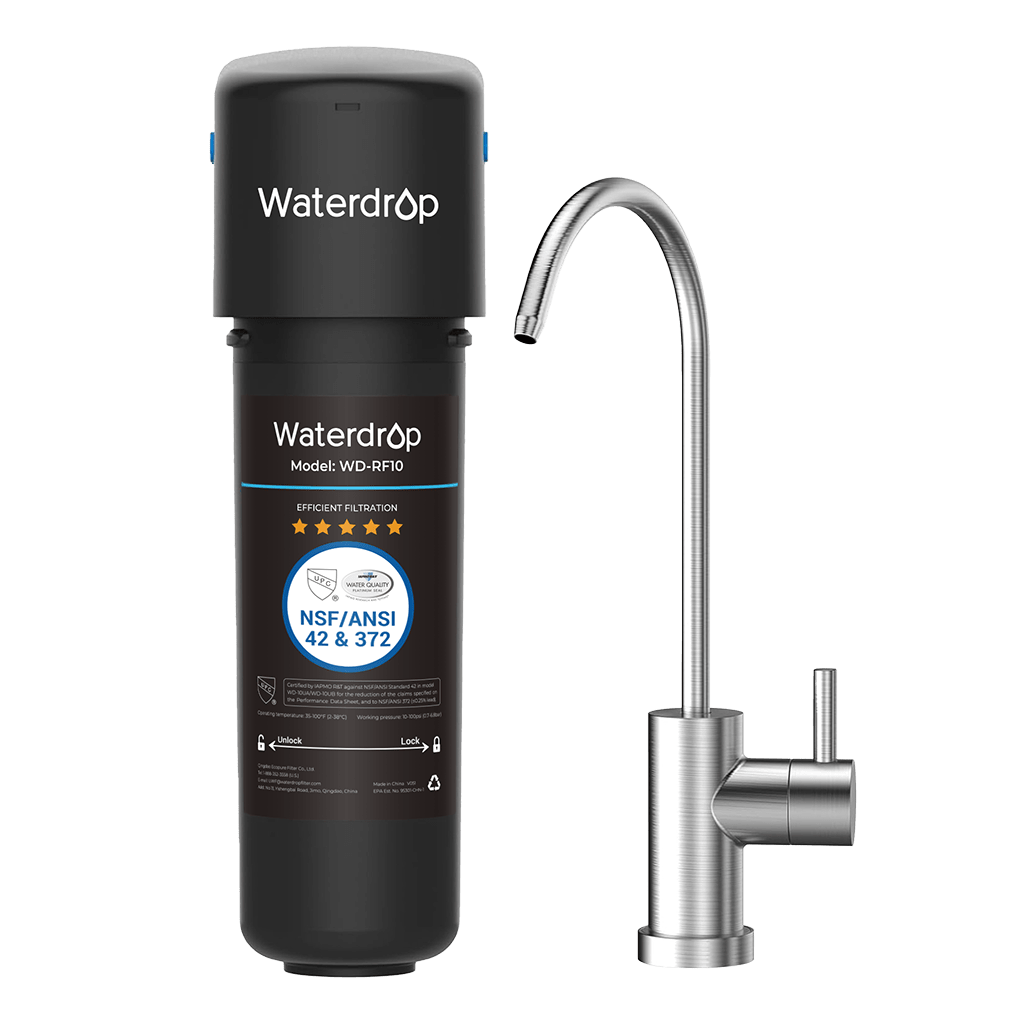 Undersink Water Filtration System With Dedicated Faucet