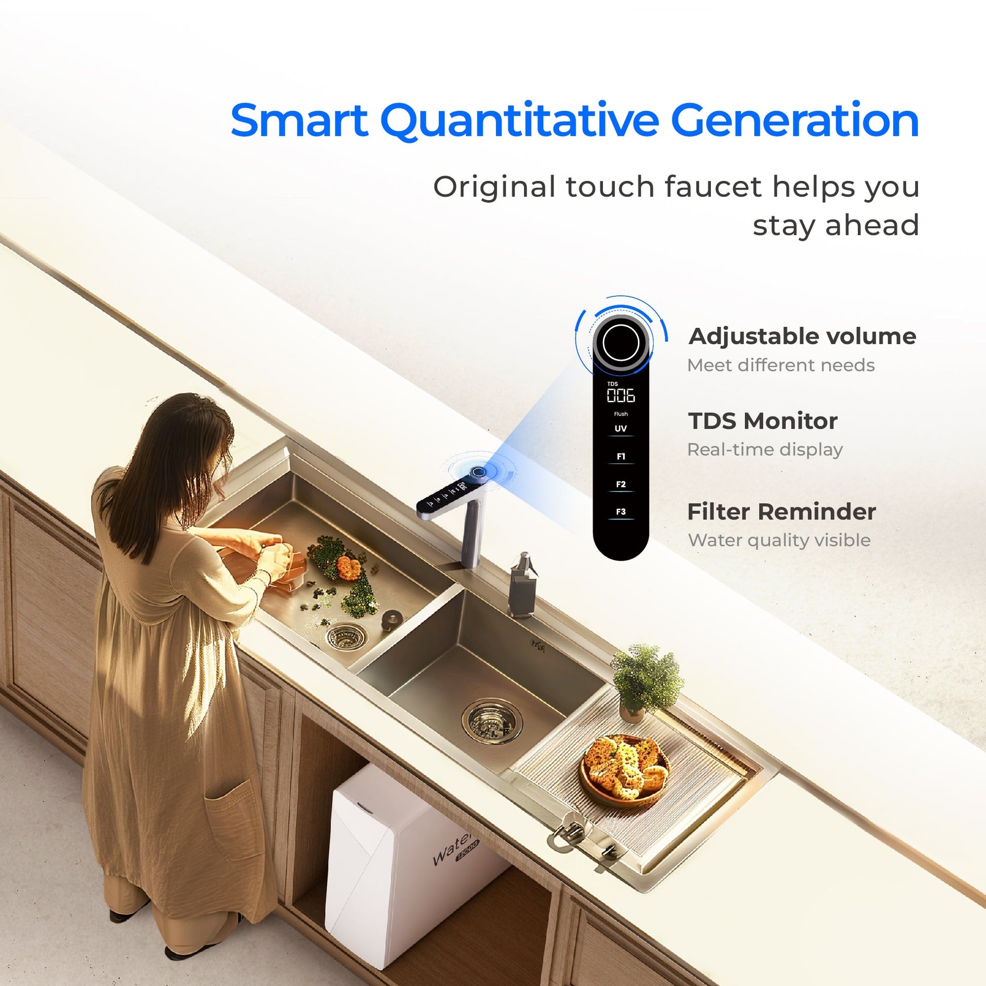 Waterdrop X12 Undersink Reverse Osmosis System video NO poster