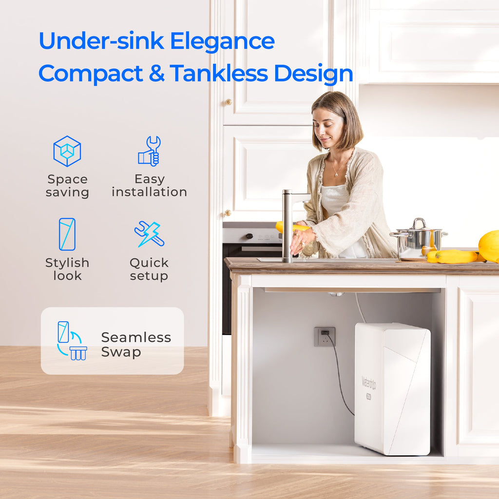 Waterdrop X12 Undersink Reverse Osmosis System video Have poster