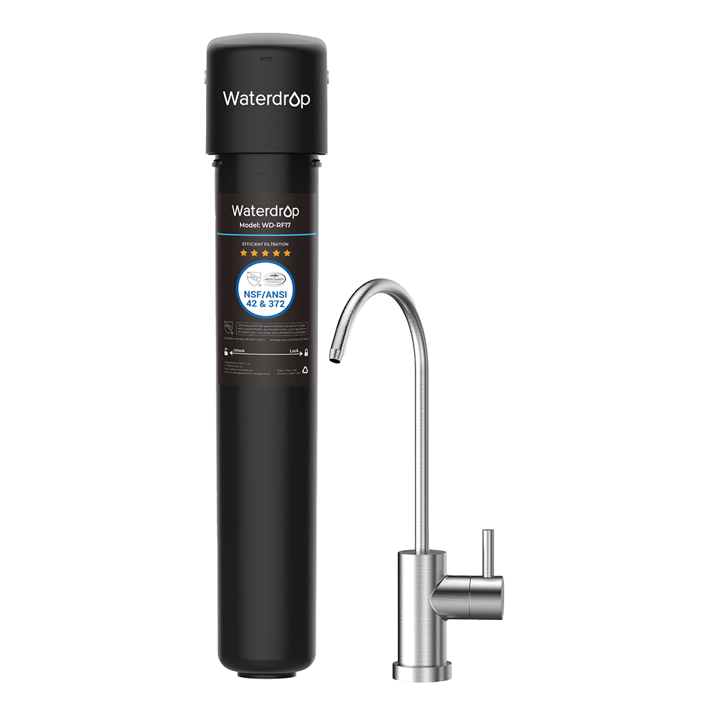 Undersink Water Filtration System With Dedicated Faucet