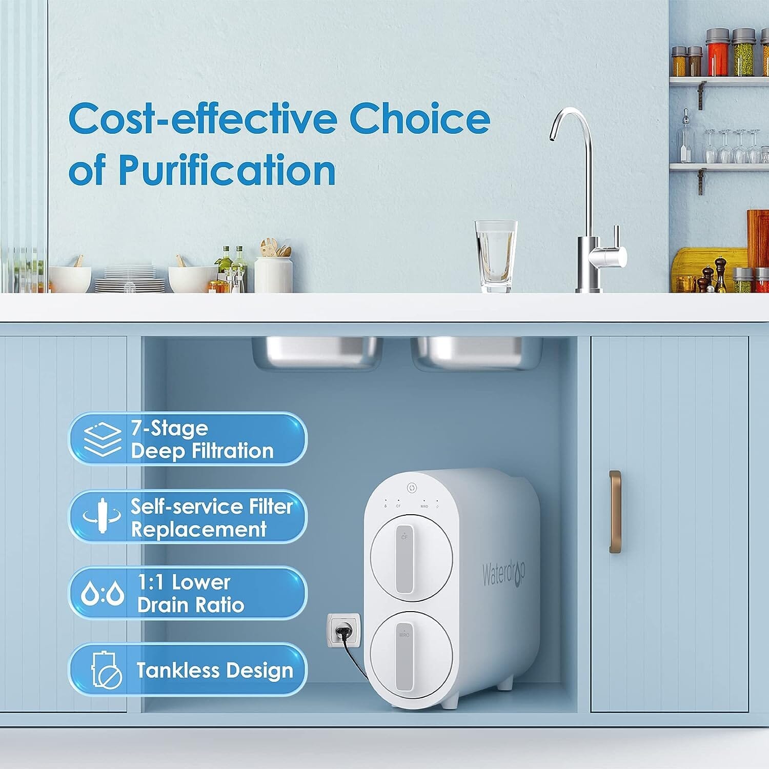 Waterdrop G2 Refurbished Reverse Osmosis System