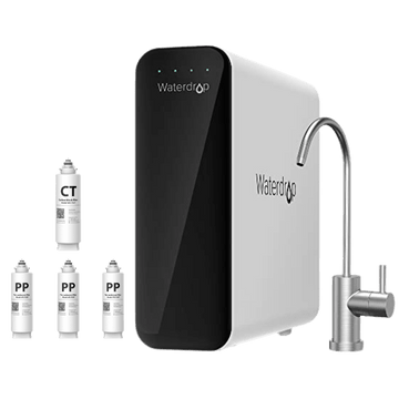 Ultrafiltration Under Sink Water Filter System Waterdrop TSU-W With 2 Year Package
