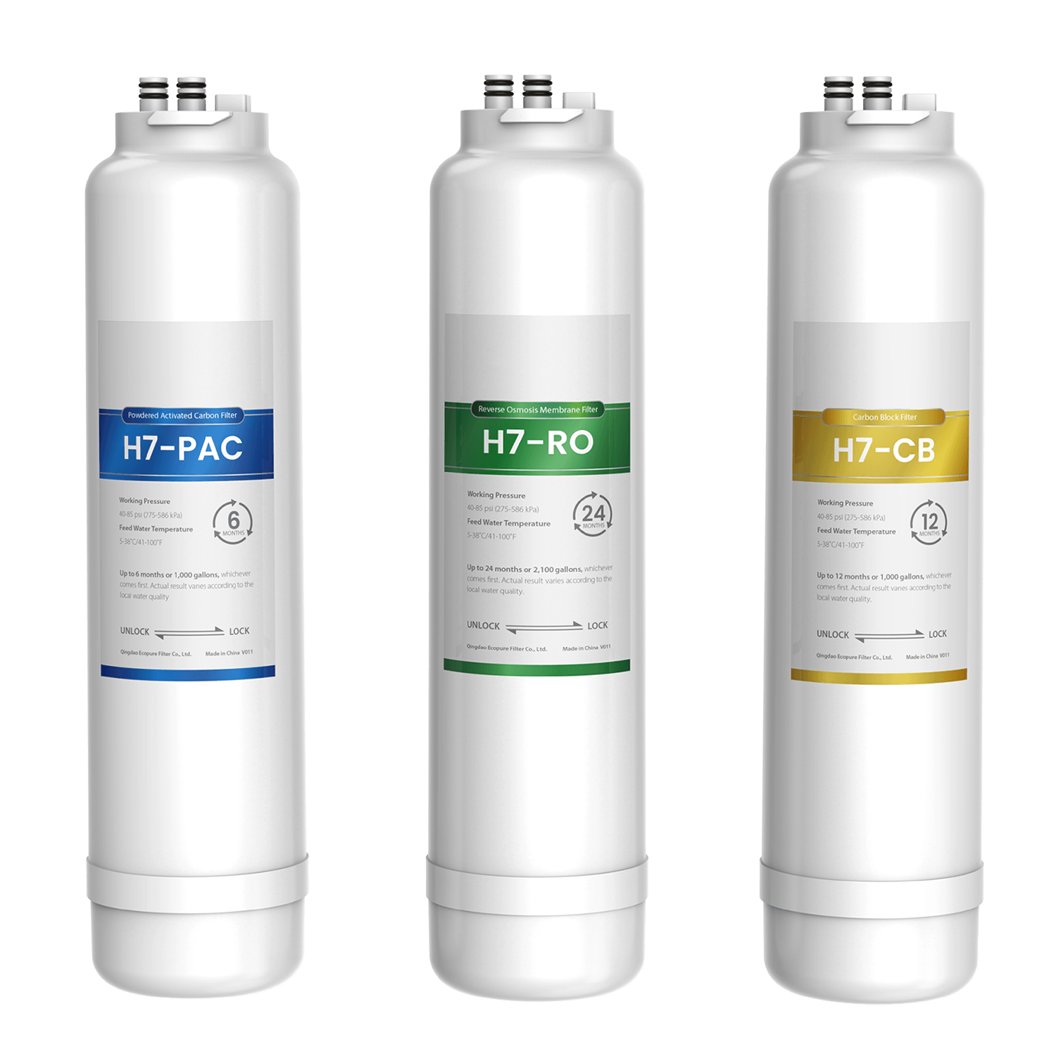 Under Sink Reverse Osmosis System for Home – H7