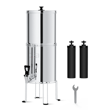 Waterdrop 2.25-gallon King Tank Gravity Water Filter System, With Stand