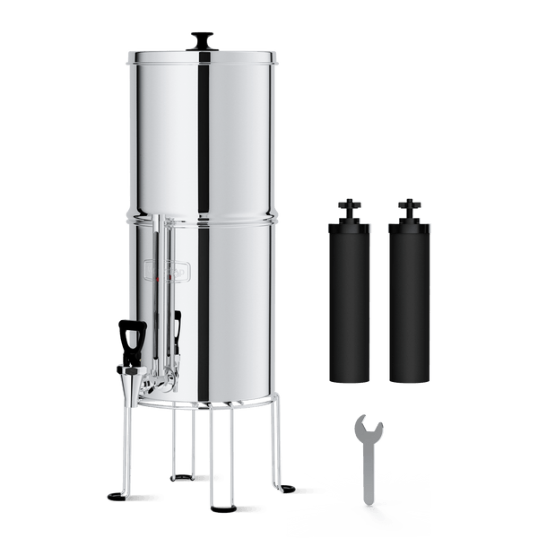 Waterdrop 2.25-gallon King Tank Gravity Water Filter System, With Stand