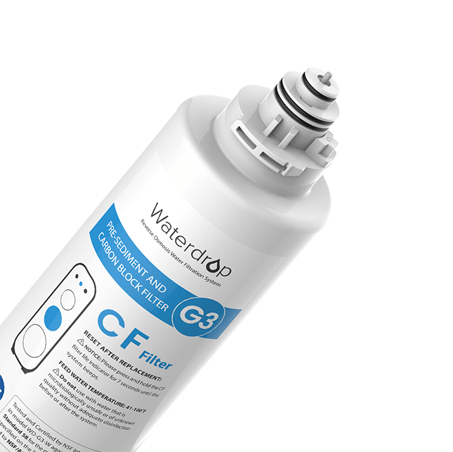 CF Filter for Waterdrop G3P800 & G3P600 & G3 RO System