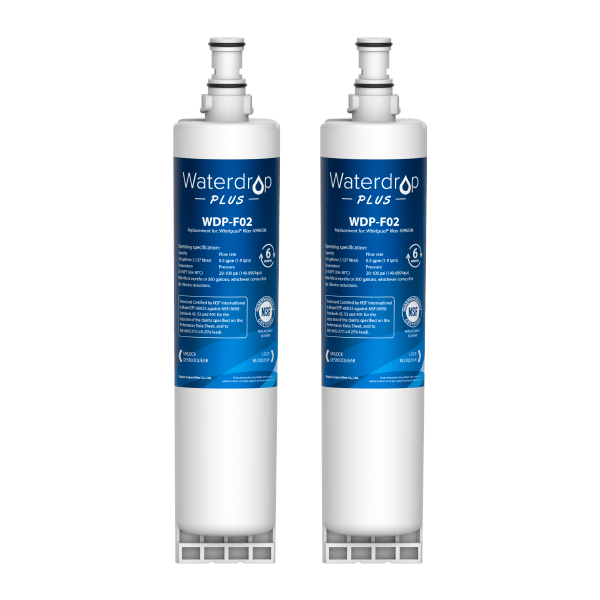 Waterdrop Replacement for Whirlpool ®Water Filter 4396510 4396508, NSF 401, 53, 42, 372