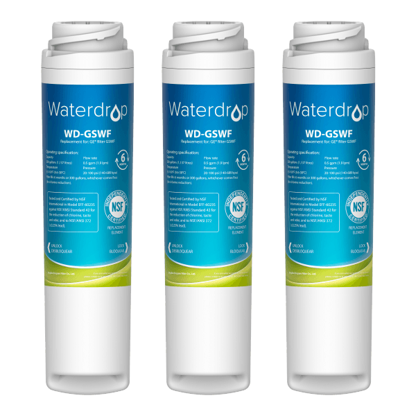 Waterdrop Replacement for GE® Fridge Water Filter GSWF-for $10 gift card