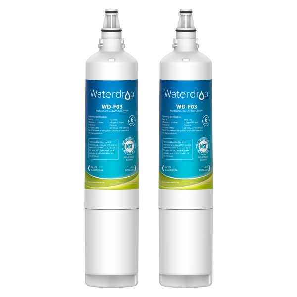Waterdrop Replacement for LG® LT600P® 5231JA2006A Refrigerator Water Filter
