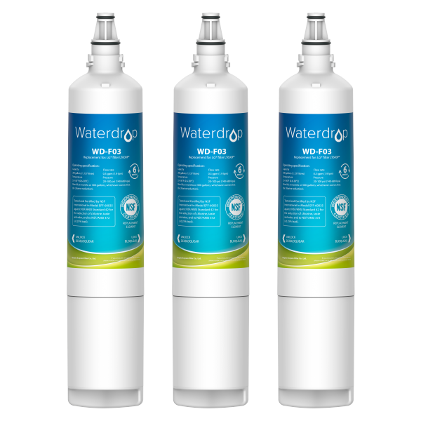 Waterdrop Replacement for LG® LT600P® 5231JA2006A Refrigerator Water Filter