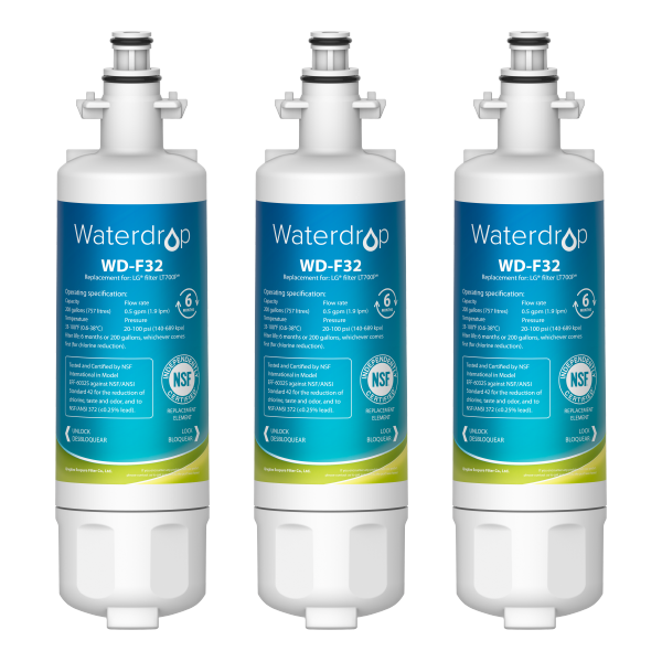 Waterdrop Replacement for LG® IT700P, ADQ36006101, KENMORE 469690  Water Filter-for $15 gift card
