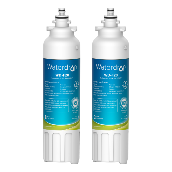 Waterdrop Replacement for LG® LT800P® ADQ73613401 Water Filter