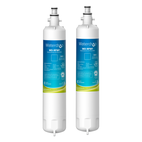 Waterdrop Replacement for GE® RPWF (NOT RPWFE) Refrigerator Water Filter