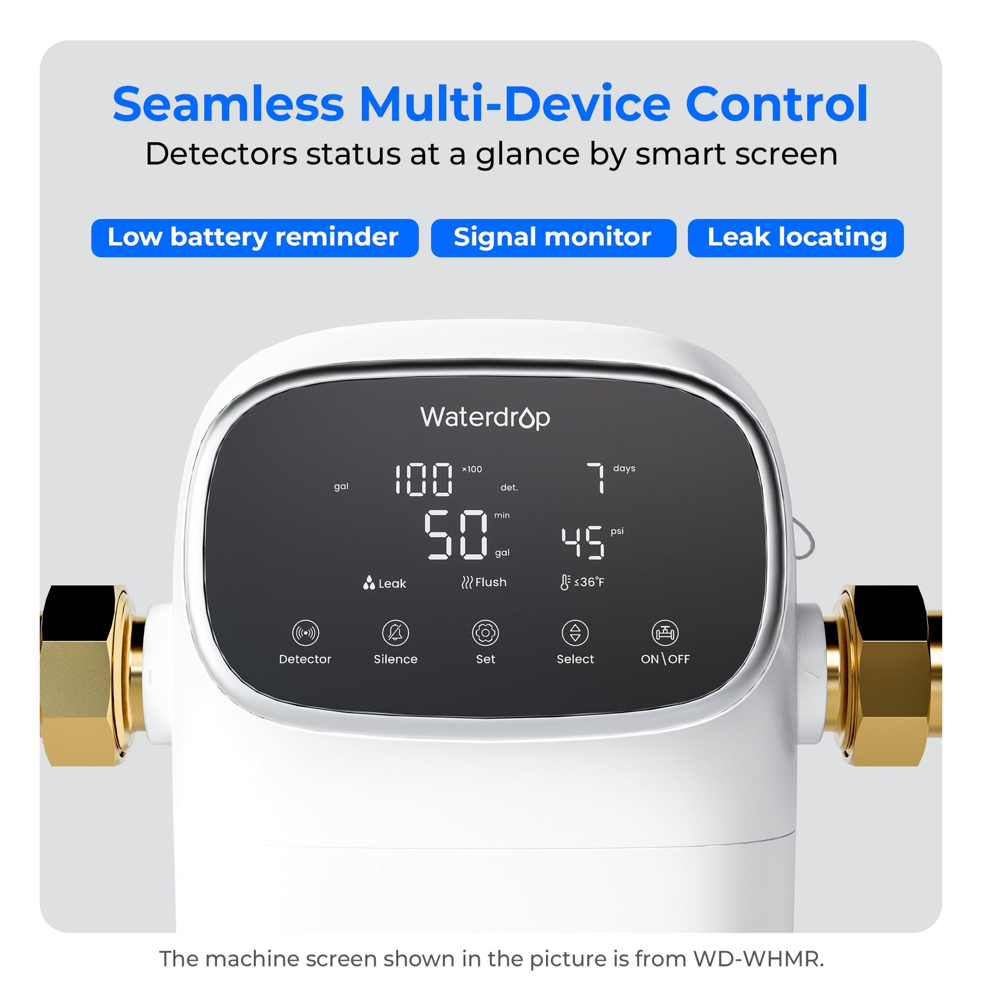Water Leak Sensor for Home, adapted for WD-WHM&WD-WHMR