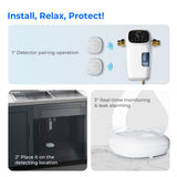Water Leak Sensor for Home, adapted for WD-WHM&WD-WHMR
