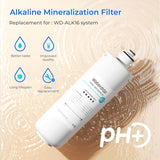 Waterdrop WD-ALK16-RF Filter, Replacement for WD-ALK16 Alkaline Water Filter System