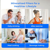 Waterdrop WD-ALK16-RF Filter, Replacement for WD-ALK16 Alkaline Water Filter System