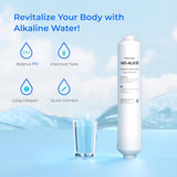 Alkaline Filter for Waterdrop Undersink Reverse Osmosis Systems-Waterdrop ALK35