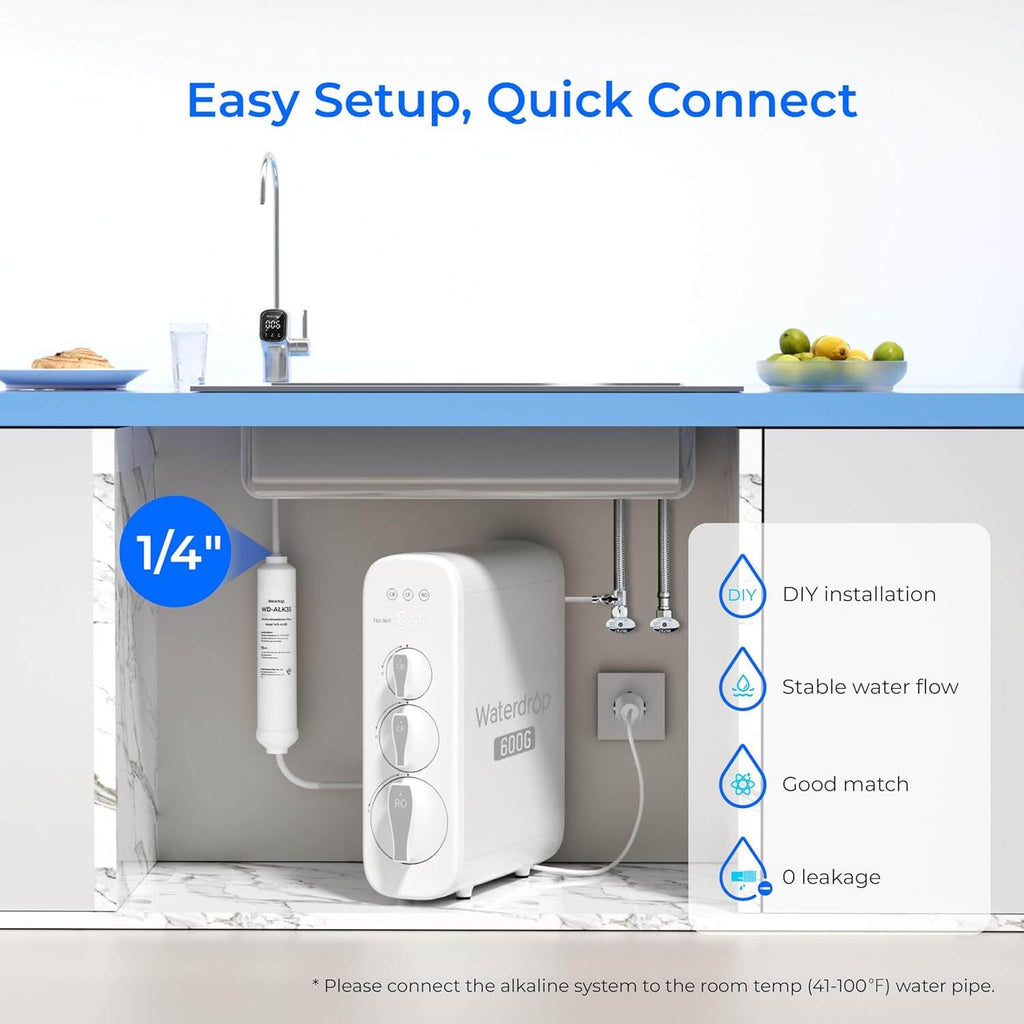 Waterdrop G3P600 Alkaline Reverse Osmosis System