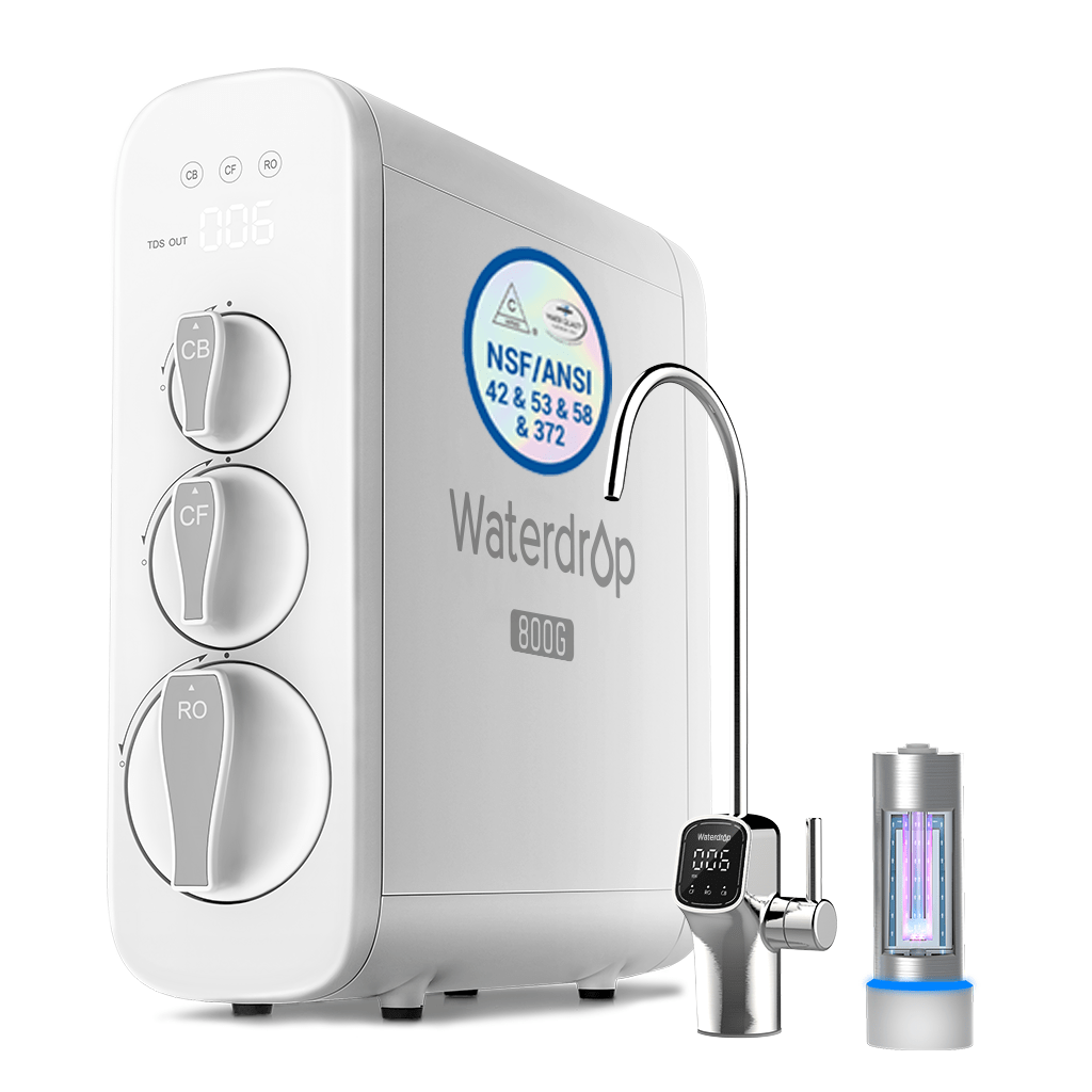 G3P800 RO System with PMT Small Water Pressure Tank