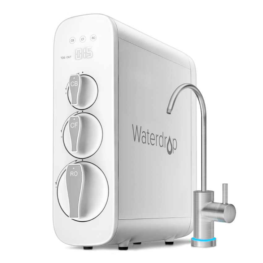Waterdrop G3 under sink RO system water filter kit, 2-year Combo
