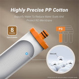 Waterdrop H9 Replacement Filter, 1-Year Combo, Pack of 2 WD-H9-P1, 1 WD-H9-C2, 2 WD-H9-P3