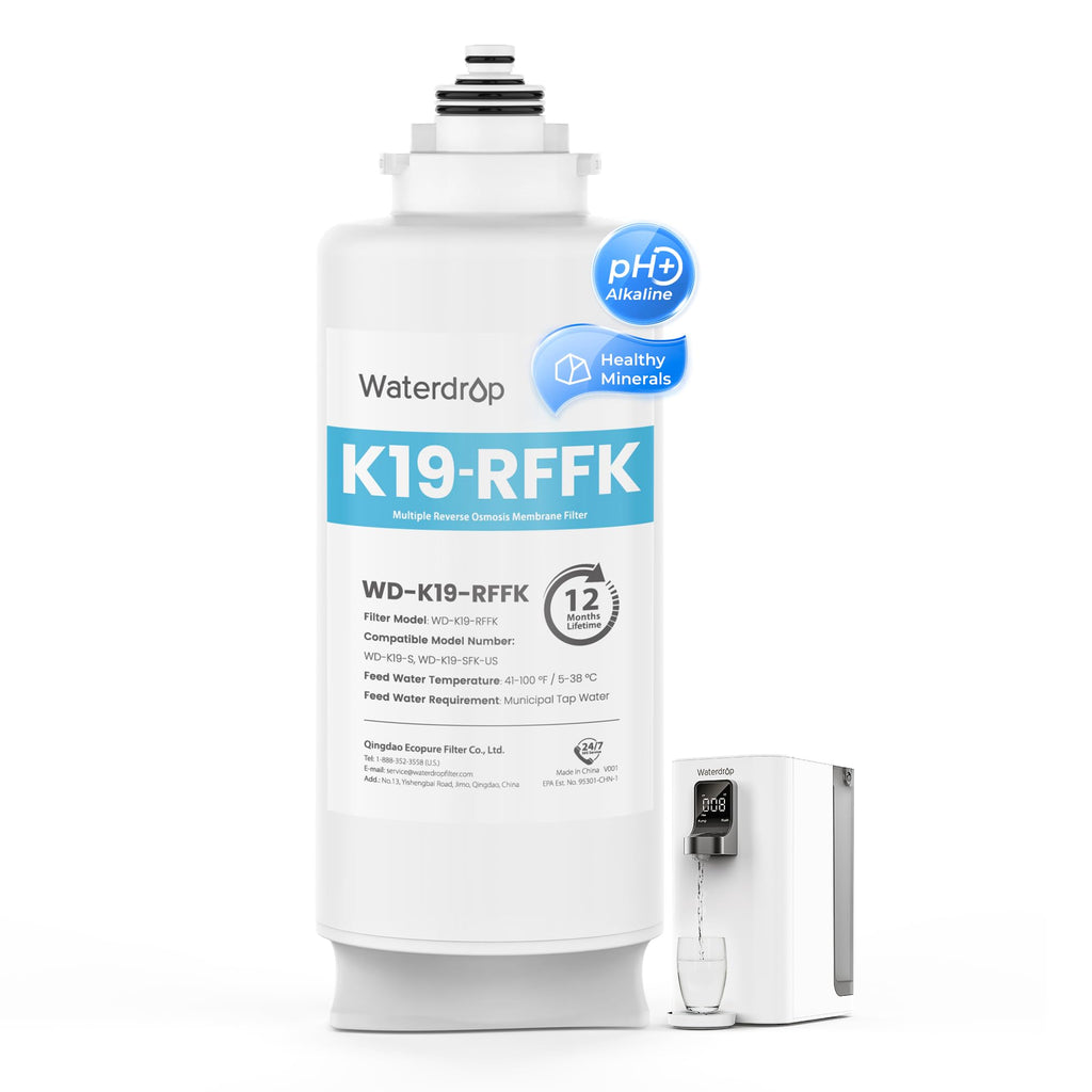 WD-K19RF-FK Filter for K19 Remineralization RO System, 2-YEAR COMBO