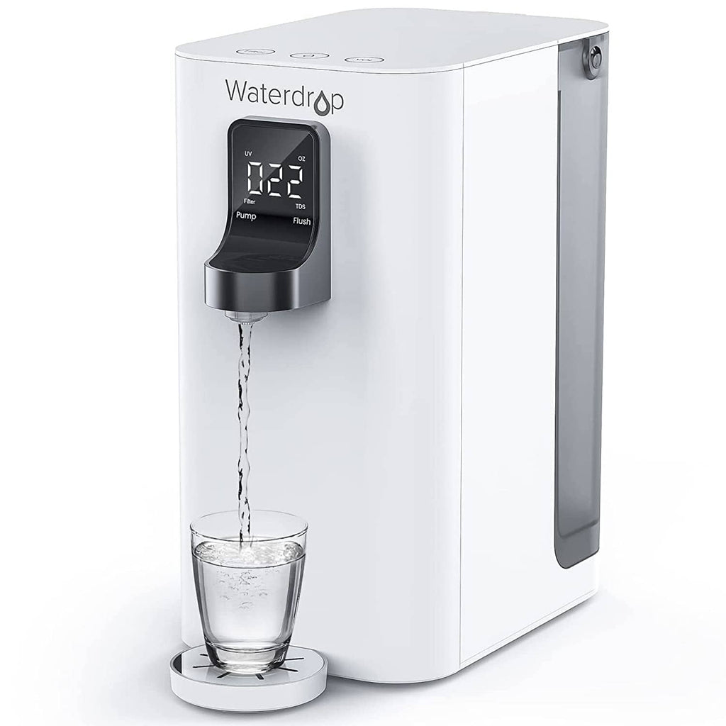 K19 Countertop RO Water Filter with Extra Plus a K19RF Filter - Waterdrop K19