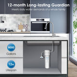 Waterdrop 10UAW Under Sink Water Filter System,NSF/ANSI 42 Certified, With RF10