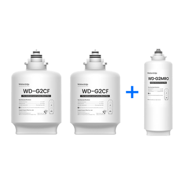 Waterdrop G2 RO System Replacement Filters Set - 400 GPD
