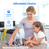 Waterdrop 5 Micron 10" x 2.5" Whole House Sediment Home Water Filter Cartridge Replacement for Any 10 inch RO Unit 6pcs