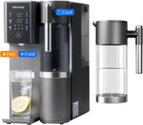 Waterdrop A2 Reverse Osmosis Hot Cold Water Dispenser with Replacement Pitcher Combo NO poster