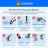 Waterdrop Water Faucet Filter CTF-05 & Replacement Filter CFF-03