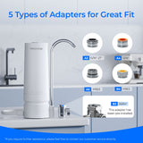 Waterdrop Water Faucet Filter CTF-05 & Replacement Filter CFF-03