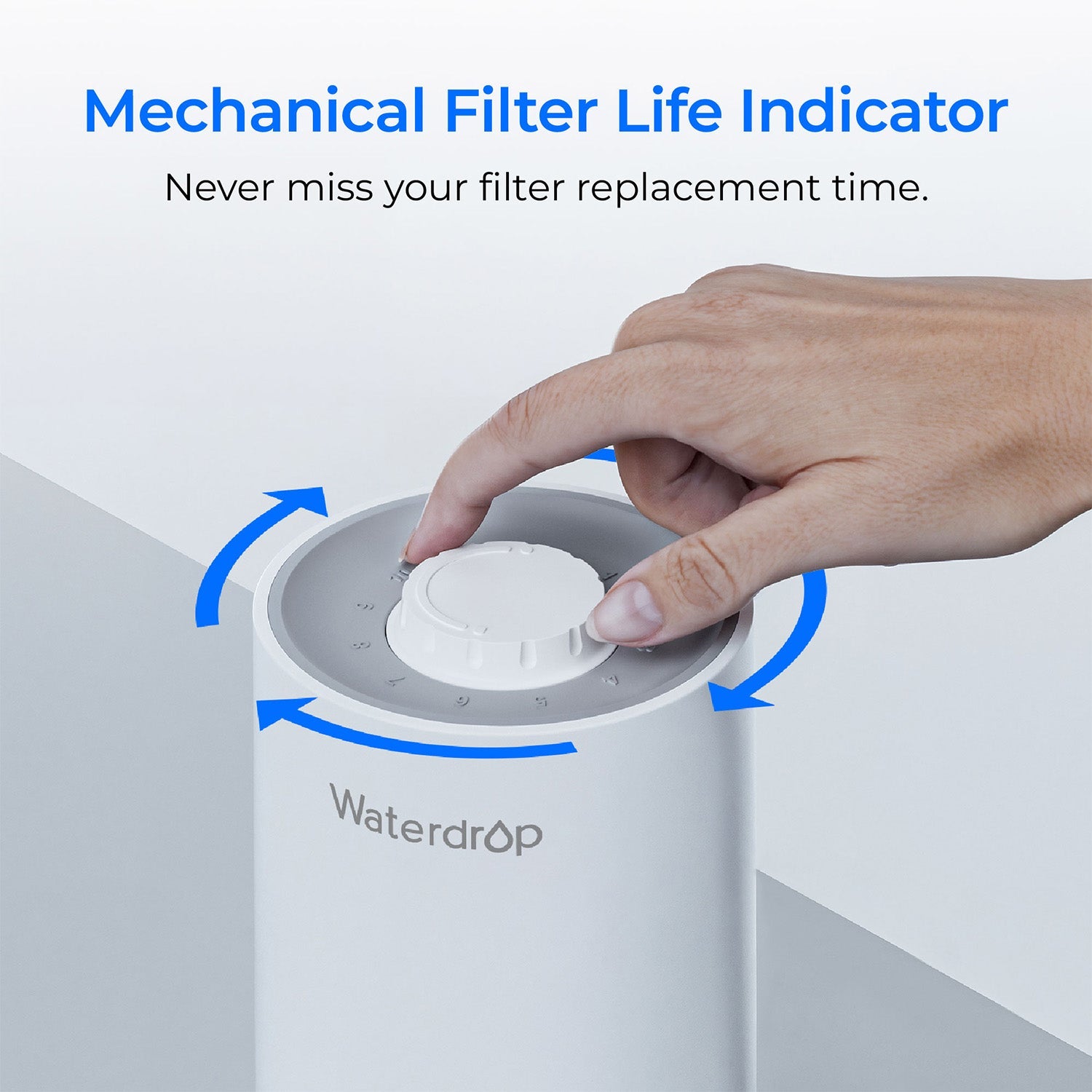 Waterdrop Faucet Water Filter CTF-06 & Cartridge CFF-03 Set