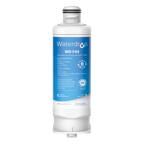 Waterdrop Replacement for Samsung DA97-17376B Refrigerator Water Filter
