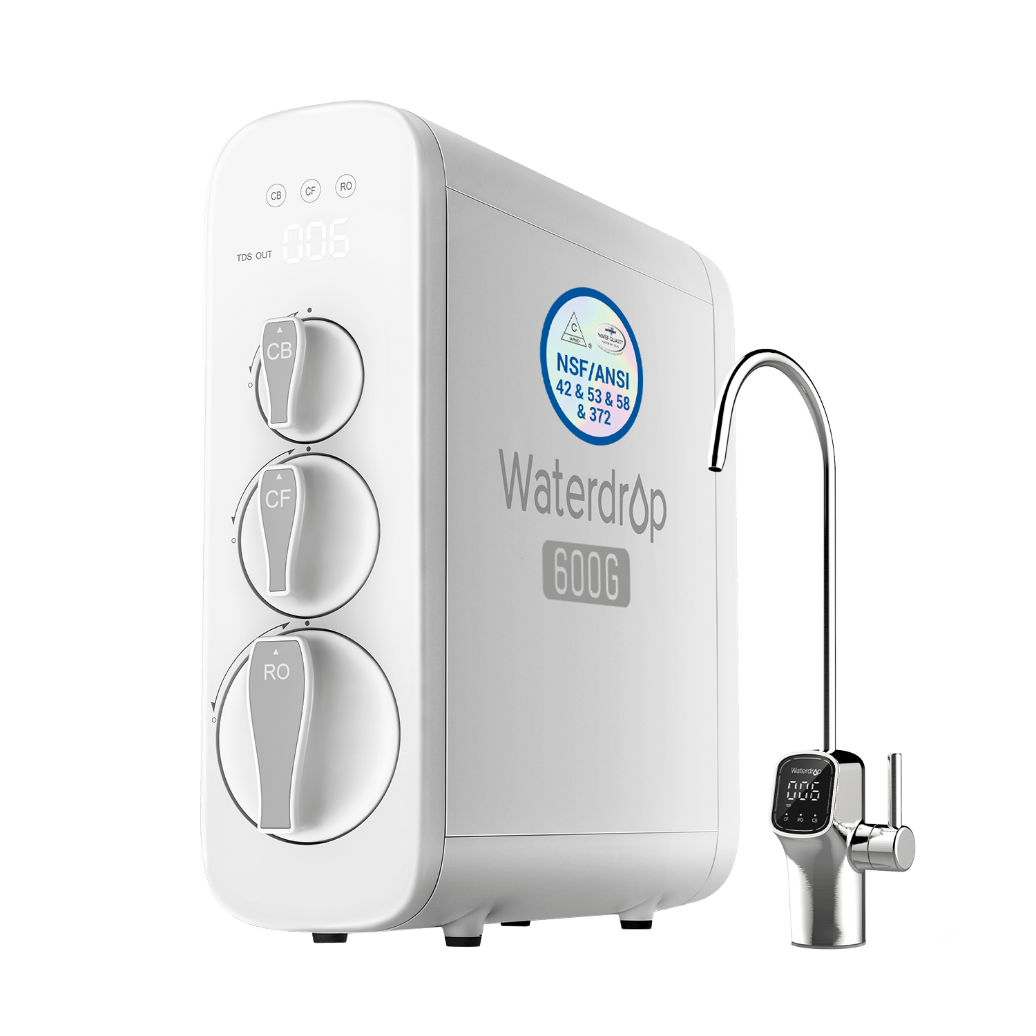 G3P600 Reverse Osmosis System - Waterdrop G3P600