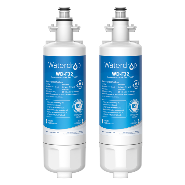 Waterdrop Replacement for LG Refrigerator Water Filter LT700P