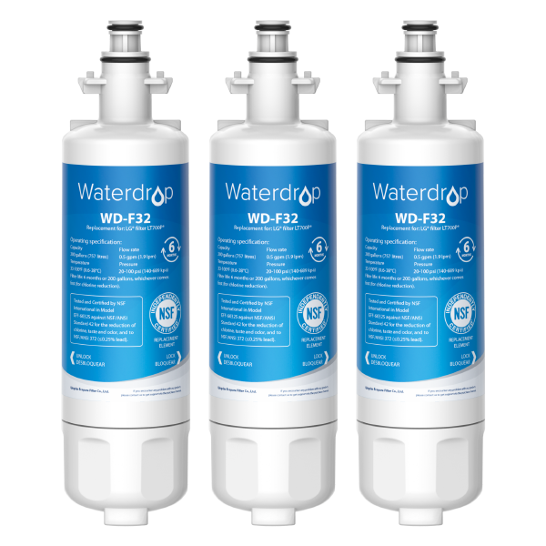 Waterdrop Replacement for LG Refrigerator Water Filter LT700P