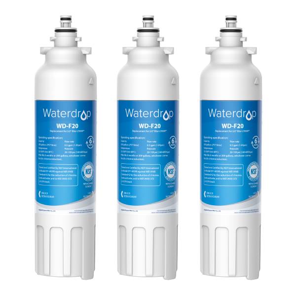 Waterdrop Replacement for LG Refrigerator Water Filter LT800P ADQ73613401