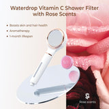 Waterdrop handheld shower head, Vitamin C serum replacement for SF02-SL & SF02-SR, Rose Flavor, 3 Pack