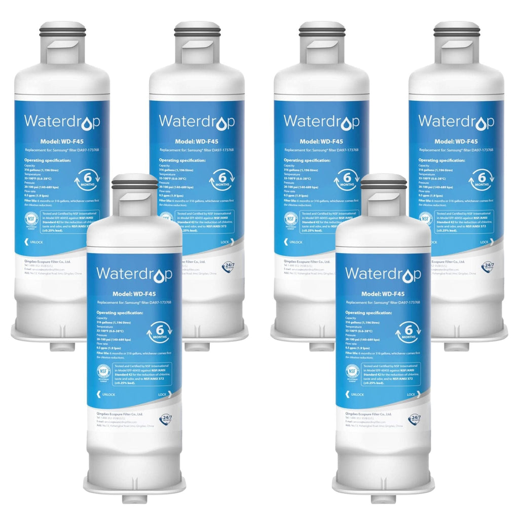 Waterdrop Replacement for Samsung DA97-17376B Refrigerator Water Filter