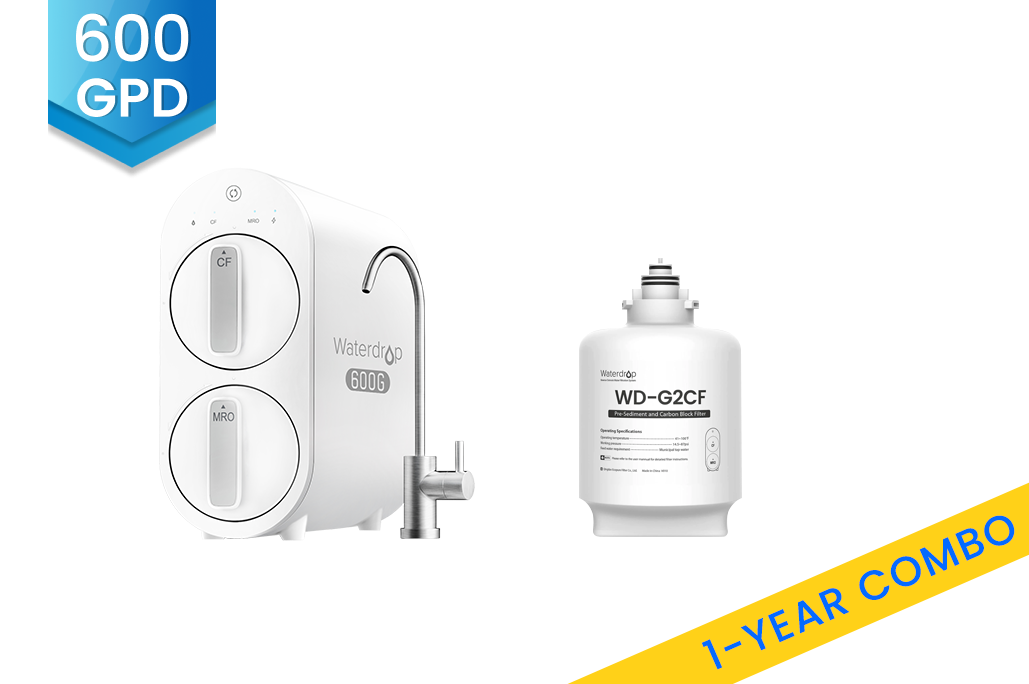 G2P600 RO System with an Extra One-Year Filter Combo