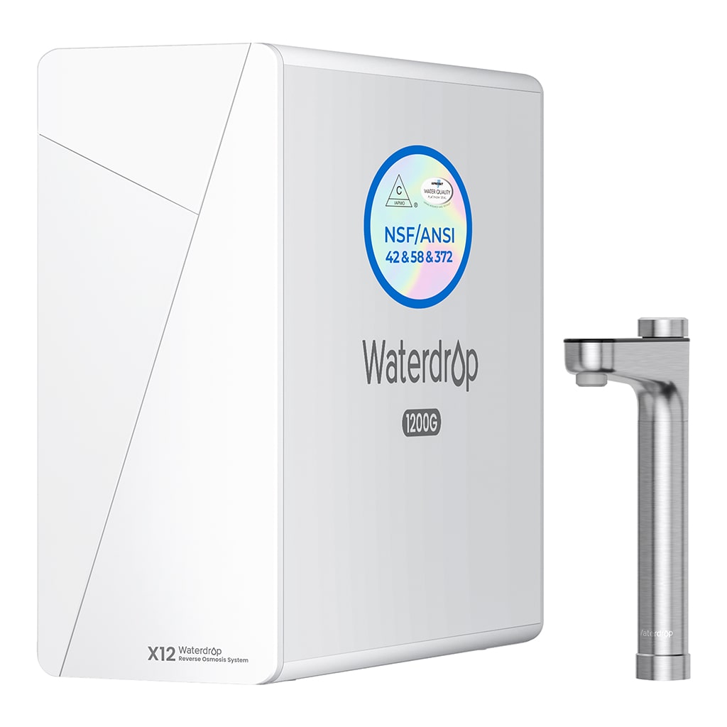 Waterdrop X12 Undersink Reverse Osmosis System video Have poster
