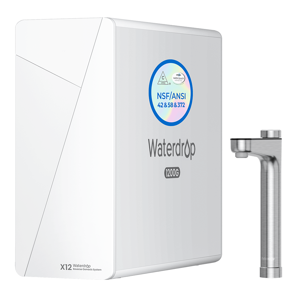 Waterdrop X12 Undersink Reverse Osmosis System video Have poster
